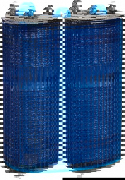 Blue, Panel and Pipe Mount, Visible Signal Replacement Lens Housing